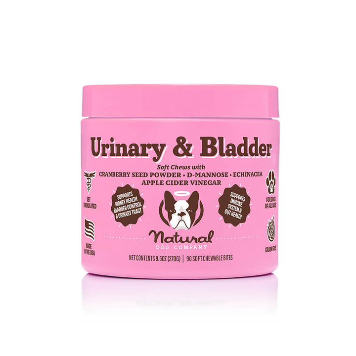 Urinary & Bladder | Suplementos Masticables para mantener saludable el tracto urinario y la vejiga de tu mascota