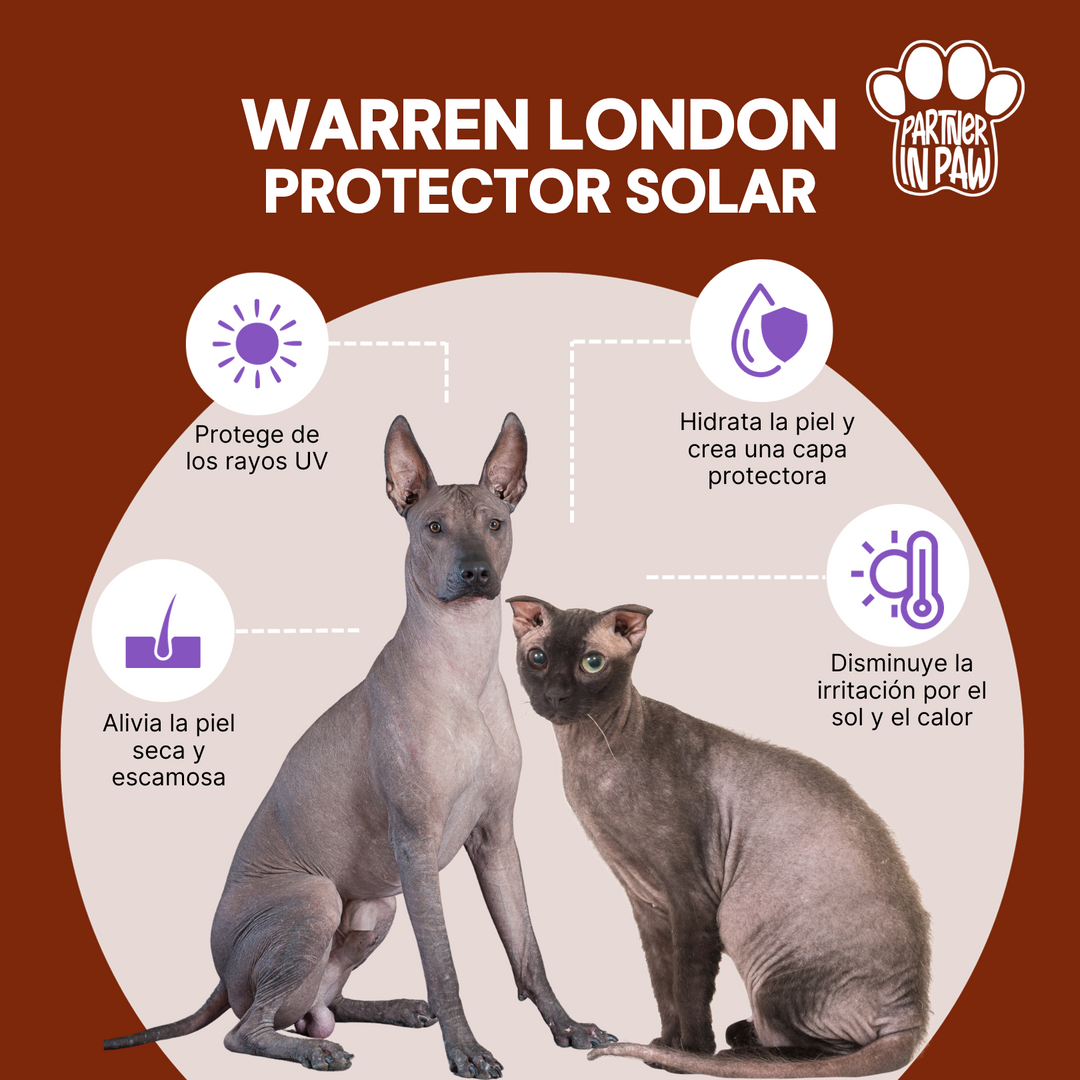 Warren London | Bloqueador Solar para Perros con Aloe Vera