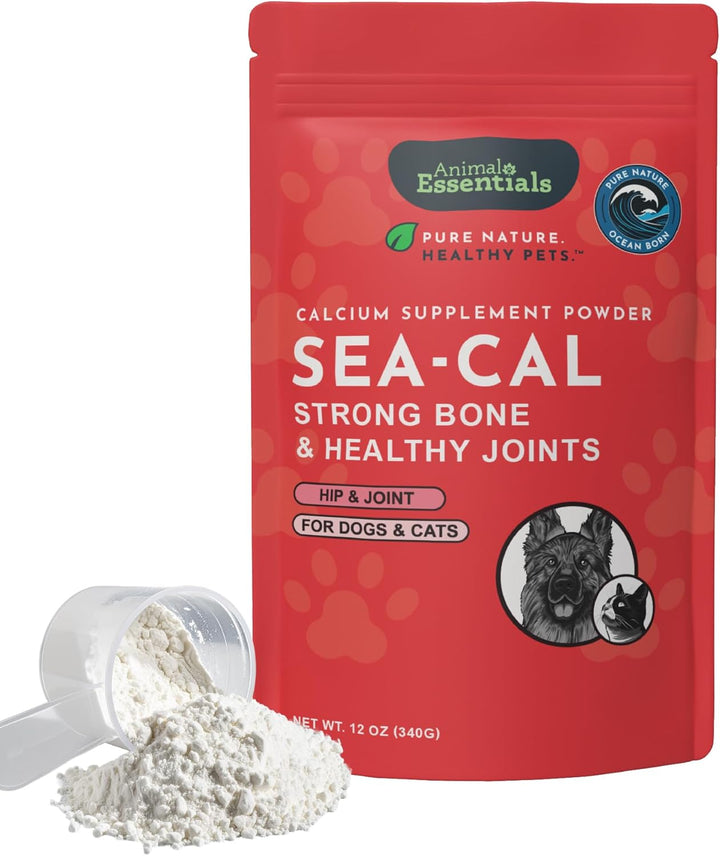 Sea-Cal 340 g – Suplemento de Calcio Natural y Minerales para Perros & Gatos | Animal Essentials