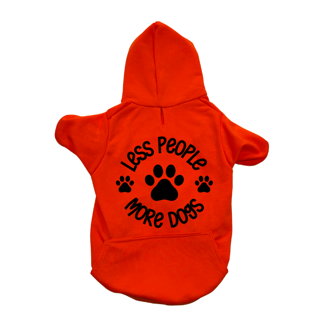 Sudadera "LESS PEOPLE MORE DOGS"