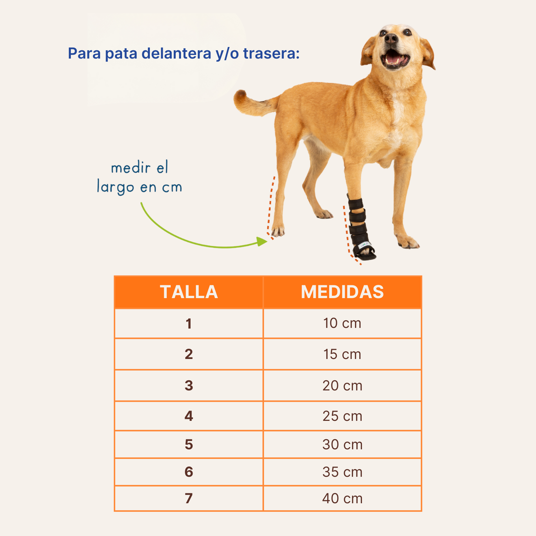 Férula Moldeable para Perros y Gatos