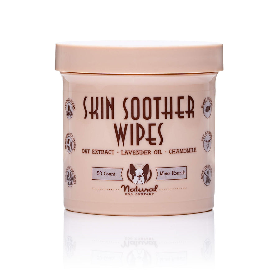 Skin Soother Wipes | Toallitas de limpieza suave para la piel de tu mascota