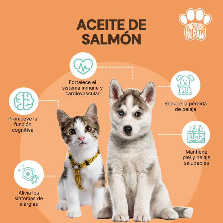 Aceite de Salmón Salvaje de Alaska para tu Mascota