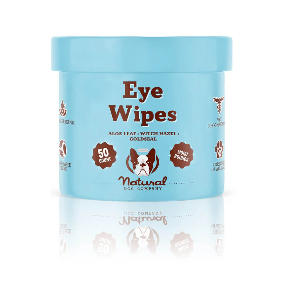 Eye Wipes | Toallitas de Ojos para limpiar, hidratar y eliminar las manchas de lágrimas y residuos.