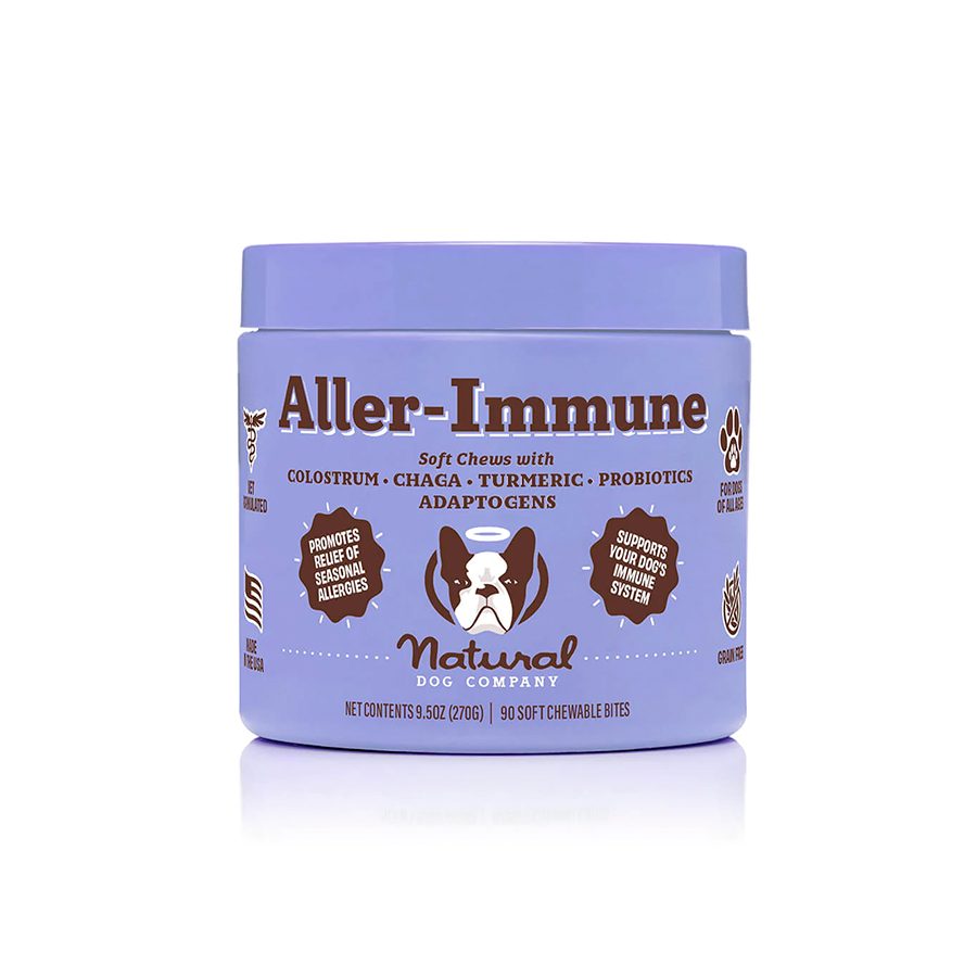 Aller-Immune | Suplementos masticables para Aliviar las Alergias de tu mascota y reforzar su sistema Inmunitario